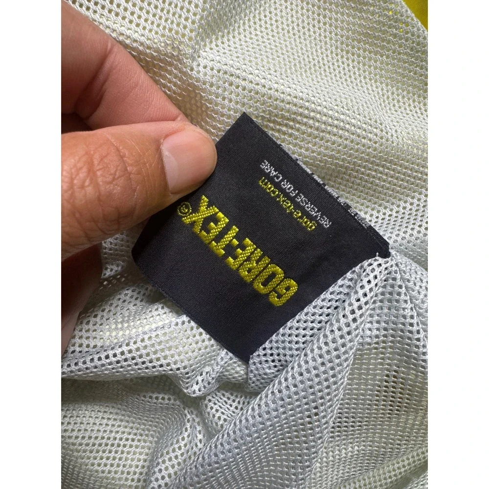 The‎ North Face Summit Series GORE-TEX Raintex Jacket Yellow Grey XL NP10311